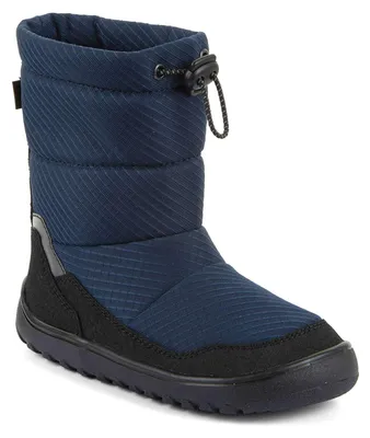 Produktbild von Froddo FroddoTex Barefoot Up Snow Kinder Wasserdichte Barfußstiefel mit Wollfutter Dunkelblau (Black/Blue), G3160263-1 - Gr. 29