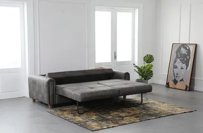Produktbild von Schlafsofa Couch Bettfunktion Sofa Schlaffunktion 3 Sitzer Polster Klappsofa