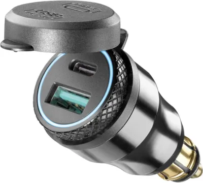 Productafbeelding van Interphone ACCDIN2USBTYPEC, Auto, Aansteker, Zwart