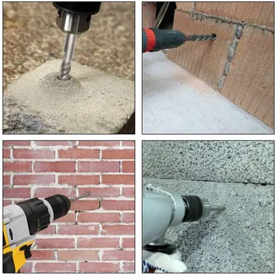 Productafbeelding van SDS Plus boorset 20-delig, 4 snijranden, voor beton