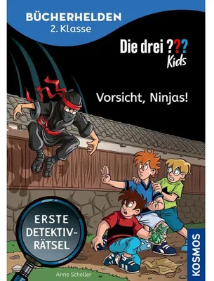 Produktbild von Die drei ??? Kids, Bücherhelden 2. Klasse, Vorsicht, Ninjas!