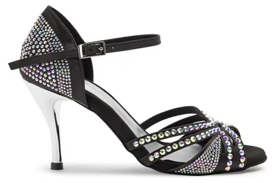 Produktbild von Dancing Queens Sparkle Shine Tanzschuhe Satin - Absatz 8.0 cm thin
