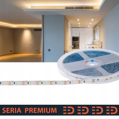 Image de Bande LED Prescot, étanche, indice de rendu des couleurs (CRI) 90, lumière blanche chaude, 5 mètres, 120 LED par mètre