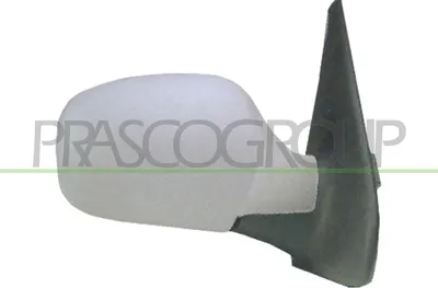 Produktbild von PRASCO RN3227323P Außenspiegel Seitenspiegel Rechts für RENAULT CLIO II (BB0/1/2, CB0/1/2) Beheizt Konvex Grundiert Elektrisch
