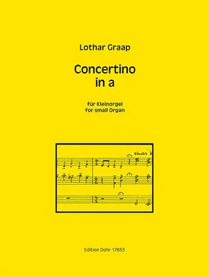 Produktbild von Concertino in a für Kleinorgel