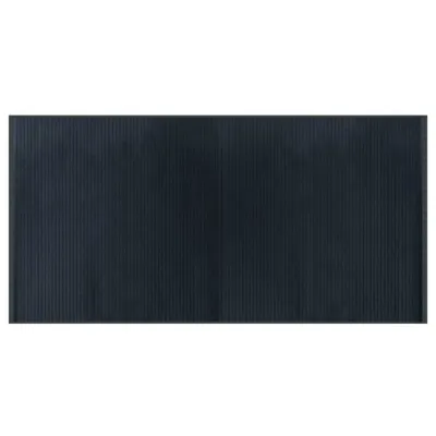 Produktbild von vidaXL Teppich Rechteckig Grau 100x200 cm Bambus