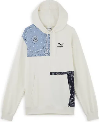 Obrázek produktu pro Dámská mikina Puma Paisley Hoody Bílo-černo-modrá Bílá