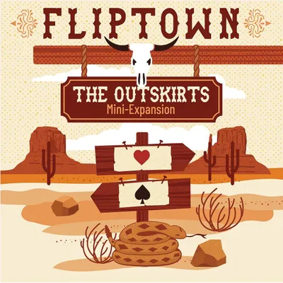 Produktbild von Fliptown: The Outskirts - Mini-Erweiterung Gesellschaftsspiel