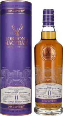 Image de Gordon & MacPhail BUNNAHABHAIN 11 Years Old DISCOVERY Single Malt 43% Vol. 0,7l en boîte cadeau