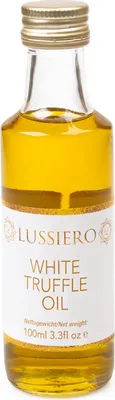 Produktbild von Lussiero Weisses Trüffelöl Extra Virgin Trüffel Olivenöl mit Weisser Trüffelnote 100ml