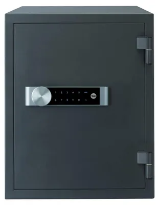 Zdjęcie produktu dla YALE Sejf ognioodporny z zamkiem elektronicznym - Dotykowy - 1 miliard kombinacji - Format XL - 51 x 40 x 44 cm (36,9 l)