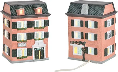 Produktbild von Wurm - Lichthaus Windlicht Beethovens Geburtshaus Bonn aus Porzellan Bunt (B/H/T) 12x16x12cm