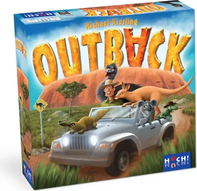 Produktbild von HUCH! 880369 Outback, bunt, 29,5 x 29,5 x 7 cm