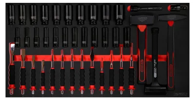 Produktbild von KS Tools 813.0040, Steckschlüssel-Satz, 40 Kopf/Köpfe, 10,2 kg
