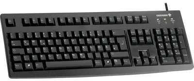 Image de CHERRY G83-6105 - Tastatur - USB - Französisch - Schwarz