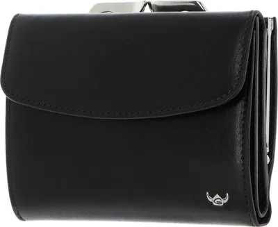 Immagine prodotto di Golden Head Pelle portafoglio Colorado RFID Protect Bügelbörse 2123 Schwarz nero