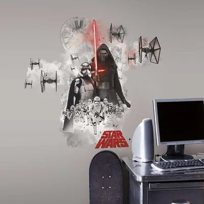 Produktbild von RoomMates - Star Wars VII Erste Ordnung - Wandtattoo Wandsticker Wandaufkleber Wandbilder