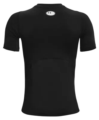 Immagine prodotto di Under Armour - Maglietta da ragazzo, HeatGear, maniche corte GT16081 (128) (Bianco)