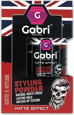 Produktbild von Gabri Professional - Hair Styling Powder Wax Matte Effect 21g