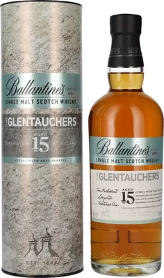 Immagine prodotto di Ballantine's THE GLENTAUCHERS, 15 anni, Scotch Whisky Single Malt, 40% Vol., 0,7l, confezione regalo