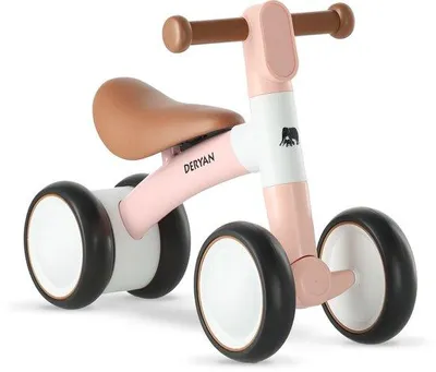 Produktbild von Deryan Milo Luxe Laufrad – Kinderlaufrad für 1–3 Jahre – Rosa