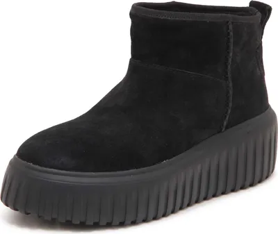 Produktbild von N4091 Stivaletto Donna Hogan H-Stripes Stiefel Frau Öko-Pelz Innen