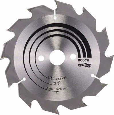 Obrázok produktu pre Pílový kotúč Optiline WO H 150x20 mm, Z 12