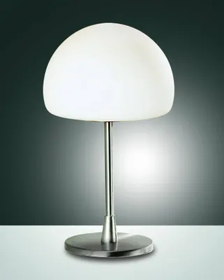 Produktbild von FABAS-LUCE 3569-30-178 Tischleuchte 33W HV GAIA G9 nickel