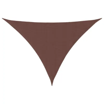 Produktbild von vidaXL Sonnensegel Oxford-Gewebe Dreieckig 4x5x6,4 m Braun
