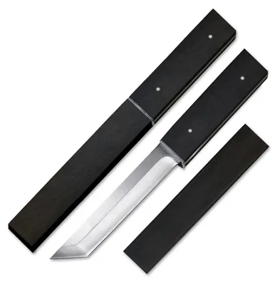 Immagine prodotto di Coltello fisso in acciaio inossidabile con manico in legno, 26 cm, ideale per attività all'aperto, campeggio e uso generale