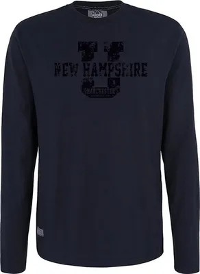 Produktbild von Übergrößen Longshirt New Hampshire schwarz AHORN SPORTSWEAR Navy 8XL