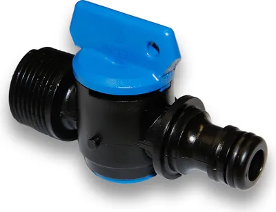 Produktbild von PVC-U Fitting Entleerungshahn 3/4" AG zum Einschrauben Pool Schwimmbecken Ablass