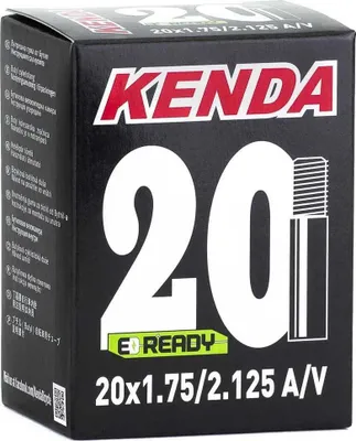 Image de Kenda Schrader 28 Mm Chambre à air Vélo Noir 20'' / 1.75-2.125 Noir 20''
