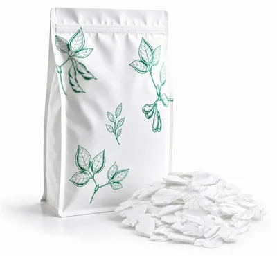 Produktbild von Aspol Scentra Kokoswachs 100 % für Behälterkerzen – Stücke, 1 kg