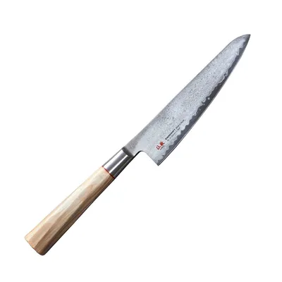 Image de Suncraft couteau de cuisine senzo octogone torsadé santoku petit 143 mm TO03