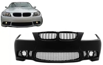 Obrázek produktu pro Nárazník s mřížkou pro BMW řady 3 (E90, E91) facelift 2008-2011, sedan/kombi, design M3.