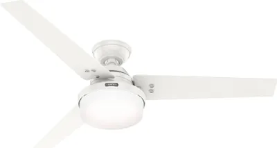 Produktbild von Deckenventilator mit Beleuchtung und Wandschalter Sentinel Plus 132 cm