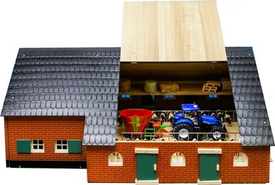 Produktbild von Kids Globe Bauernhof mit Stall 1:32
