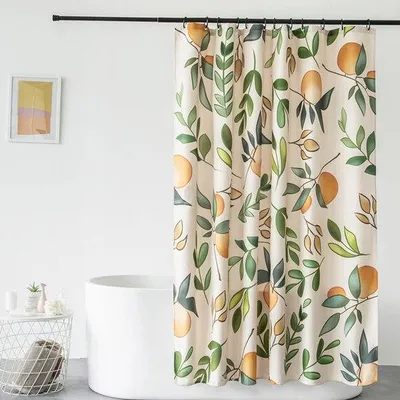 Produktbild von Unyqoos® Stilvolles und Schimmelresistentes Duschvorhang mit Blumenmuster für das Badezimmer, Wasserdicht und Bunt, 200 x 200 cmKURZE VERKAUFSBESCHREIBUNGEntdecken Sie das stilvolle und schimmelresistente Duschvorhang von Unyqoos®, das mit einem lebhaften Blumenmuster begeistert. Mit einer Größe von 200 x 200 cm bietet es nicht nur Schutz vor Spritzwasser, sondern verleiht Ihrem Badezimmer auch einen frischen, farbenfrohen Look.AUSFÜHRLICHE PRODUKTBESCHREIBUNGDer Unyqoos® Duschvorhang ist aus hochwertigem,