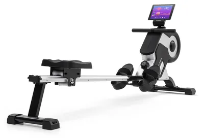 Produktbild von Capital Sports Rudergerät, Rudermaschine für Effizientes Krafttraining, Rowing Machine, Hometrainer, Rudergerät für Zuhause 150kg, 105cm Alu-Gleitbahn, Klappbar, Magnetwiderstand 8-Stufig, Schwarz