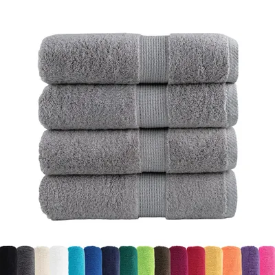 Immagine prodotto di Asciugamani per ospiti Premium SOLUND 4 pz Grigio 30x50 cm 600 g/m²