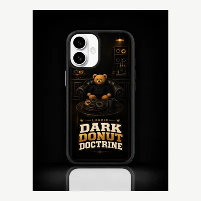 Imagen del producto de Funda para iPhone 16, funda protectora para teléfono móvil con diseño de donas – LUNØIR ©