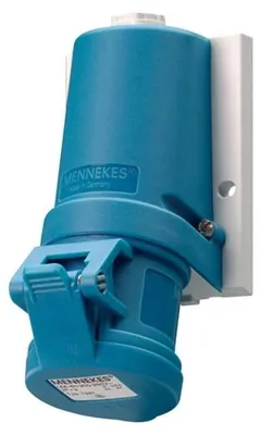 Immagine prodotto di Mennekes presa a muro TwinCONTACT 16A,3p,6h,230V,IP44 1341