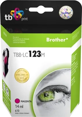 Produktbild von TB Print Ink for Brother LC123 Magenta TBB-LC123M