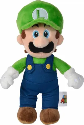 Productafbeelding van Simba Luigi gevulde knuffel, 20 cm, meerkleurig. Geschikt voor kinderen, meerkleurig, one size