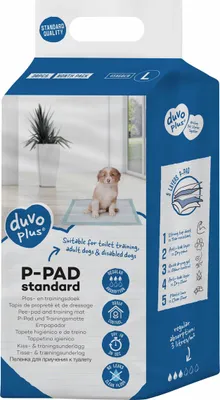 Produktbild von Duvo+ Welpenunterlage P-Pad Standard, Größe: L / Inhalt: 30 Stück