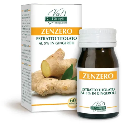 Immagine prodotto di Zenzero Estratto Titolato 60 Pastiglie