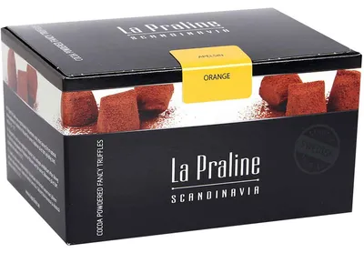 Produktbild von La Praline Scandinavia Truffles Orange 200g