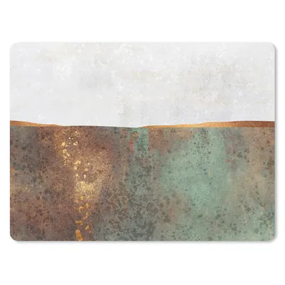 Produktbild von MuchoWow® Mauspad Mousepad Abstrakt - Luxus - Gold 23x19 cm - Mousepads - Maus Mat - Pad - Mausunterlage - Schreibtischunterlage - Mauspad
