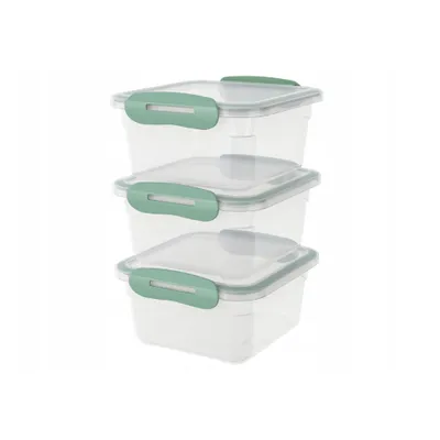 Produktbild von Frischhaltedosen-Set, 3-teilig, mit Klickverschlüssen
